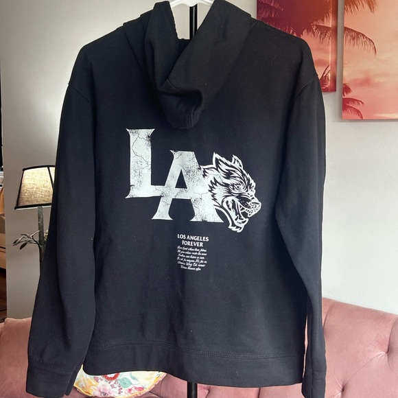 Darc Sport Black LA Graphic Hoodie - Picture 1 of 2